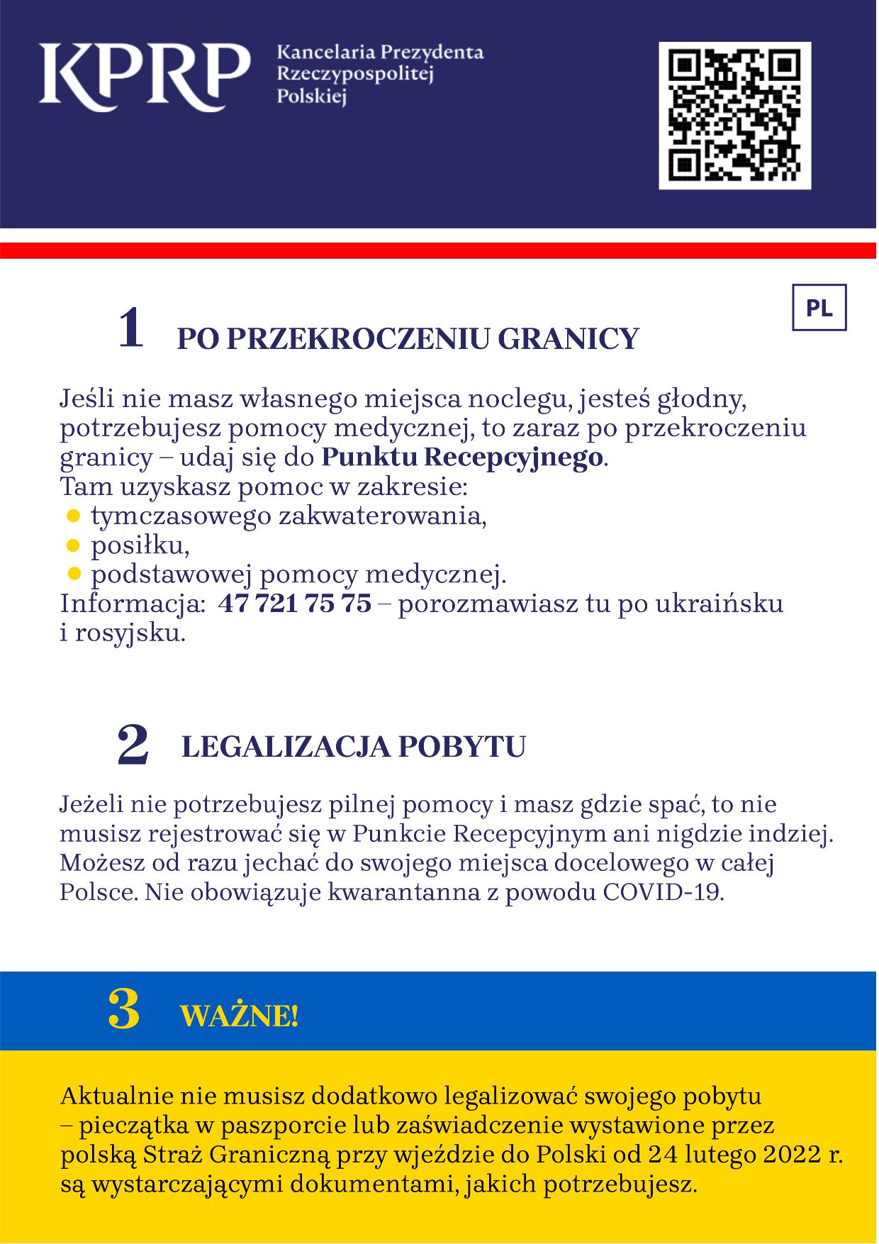 Ulotka informacyjna 