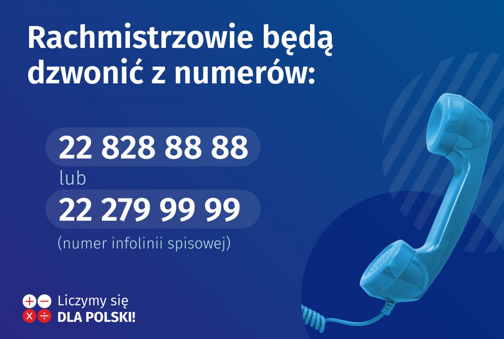 Spodziewaj się telefonu od rachmistrza jeżeli nie spisałeś się przez Internet
