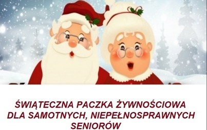 Zdjęcie do Świąteczna paczka żywnościowa dla samotnych, niepełnosprawnych  Senior&oacute;w!!