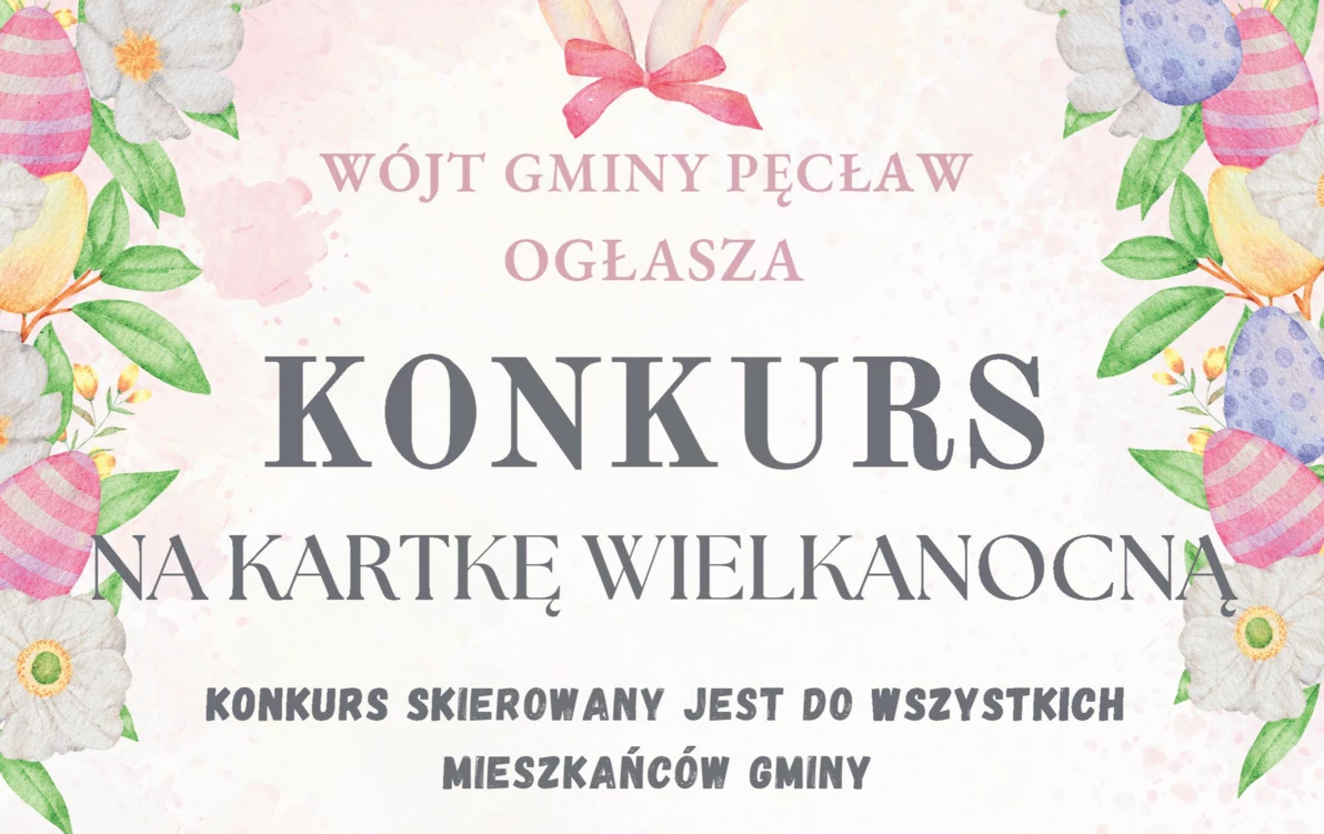 Zdjęcie do GMINNY KONKURS &bdquo;NAJPIĘKNIEJSZA KARTKA WIELKANOCNA&rdquo;