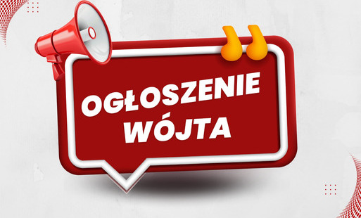 ogłoszenie wójta